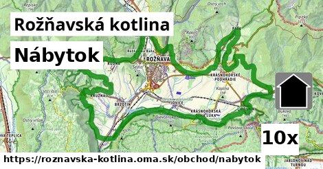 Nábytok, Rožňavská kotlina