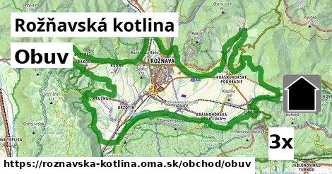 Obuv, Rožňavská kotlina