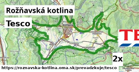 Tesco, Rožňavská kotlina