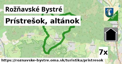 Prístrešok, altánok, Rožňavské Bystré