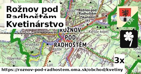 kvetinárstvo v Rožnov pod Radhoštěm