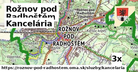 Kancelária, Rožnov pod Radhoštěm