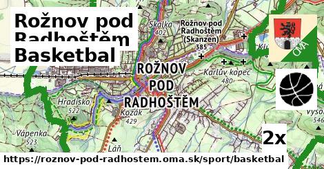 Basketbal, Rožnov pod Radhoštěm