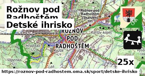 Detské ihrisko, Rožnov pod Radhoštěm