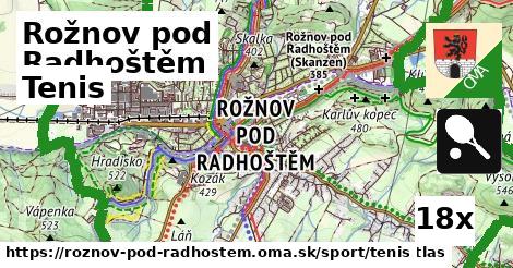 Tenis, Rožnov pod Radhoštěm