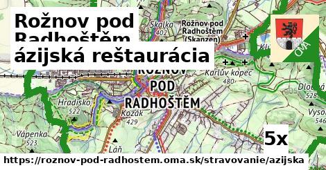 ázijská reštaurácia v Rožnov pod Radhoštěm