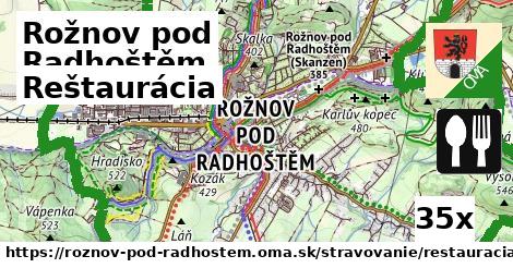 Reštaurácia, Rožnov pod Radhoštěm