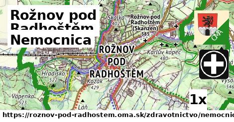 nemocnica v Rožnov pod Radhoštěm