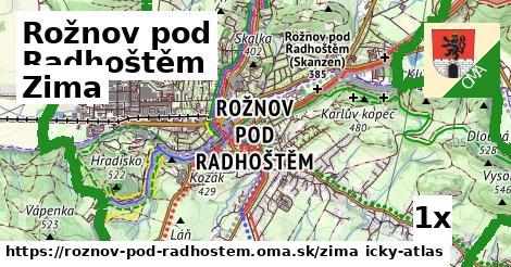 zima v Rožnov pod Radhoštěm