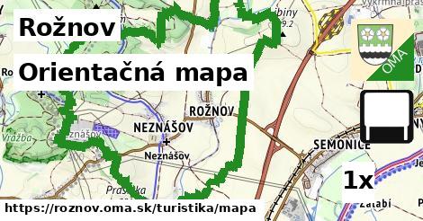 Orientačná mapa, Rožnov