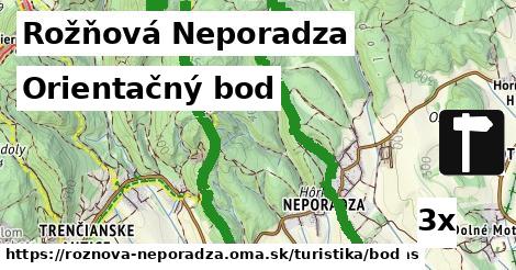 orientačný bod v Rožňová Neporadza