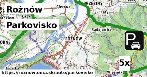 parkovisko v Rożnów