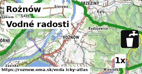 vodné radosti v Rożnów