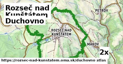 duchovno v Rozseč nad Kunštátem