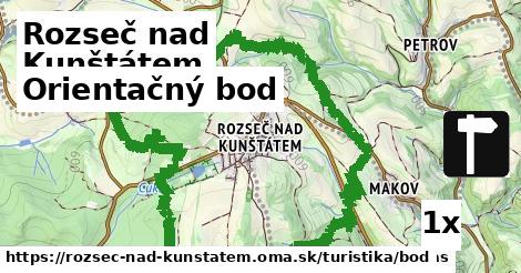 Orientačný bod, Rozseč nad Kunštátem