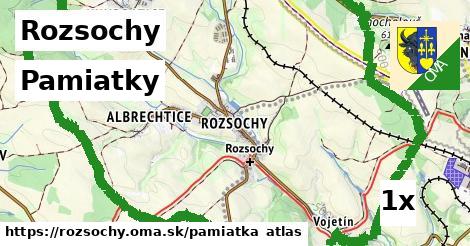 pamiatky v Rozsochy