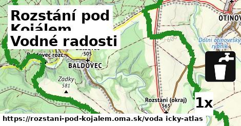 vodné radosti v Rozstání pod Kojálem