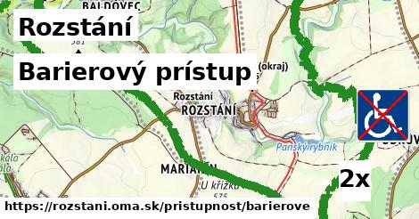 Barierový prístup, Rozstání