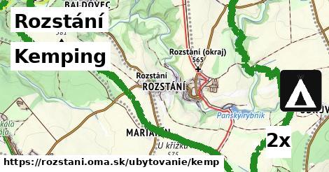 Kemping, Rozstání