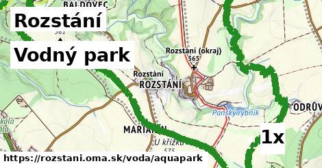 Vodný park, Rozstání