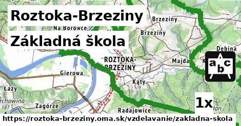 Základná škola, Roztoka-Brzeziny