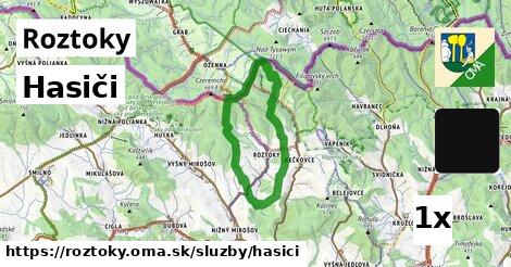 Hasiči, Roztoky