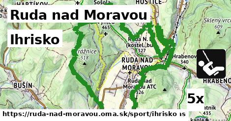Ihrisko, Ruda nad Moravou