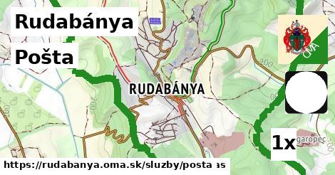 Pošta, Rudabánya