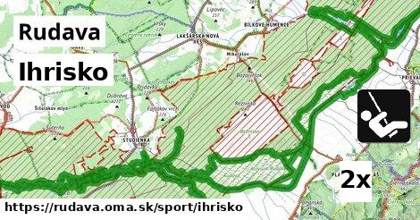 Ihrisko, Rudava