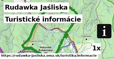 Turistické informácie, Rudawka Jaśliska