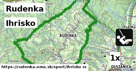 Ihrisko, Rudenka