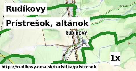 prístrešok, altánok v Rudíkovy