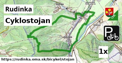 Cyklostojan, Rudinka