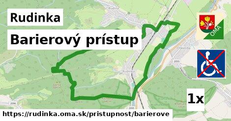 Barierový prístup, Rudinka