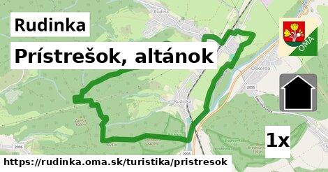 Prístrešok, altánok, Rudinka