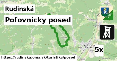 poľovnícky posed v Rudinská