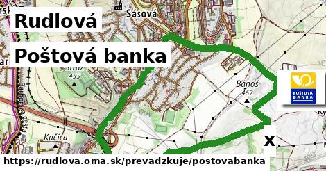 Poštová banka, Rudlová