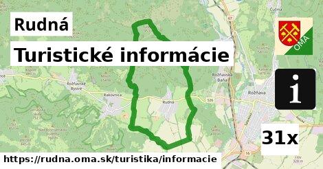 Turistické informácie, Rudná