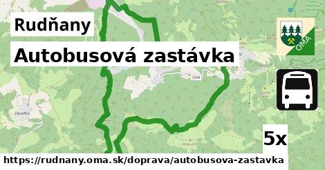 Autobusová zastávka, Rudňany