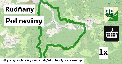 Potraviny, Rudňany