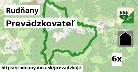 prevádzkovateľ v Rudňany