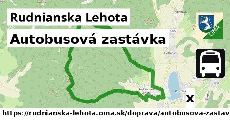 Autobusová zastávka, Rudnianska Lehota