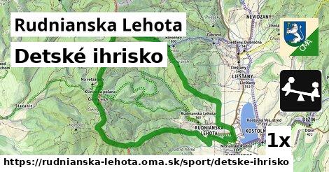 Detské ihrisko, Rudnianska Lehota