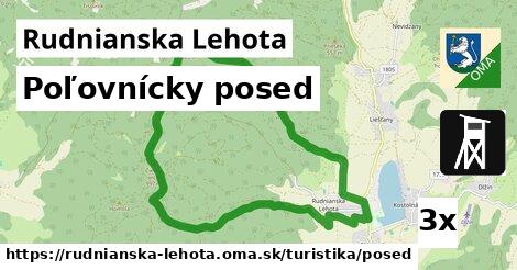 Poľovnícky posed, Rudnianska Lehota