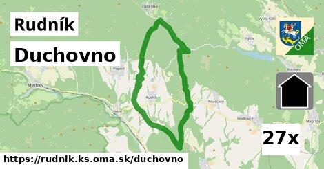 duchovno v Rudník, okres KS