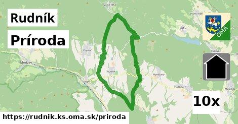 príroda v Rudník, okres KS