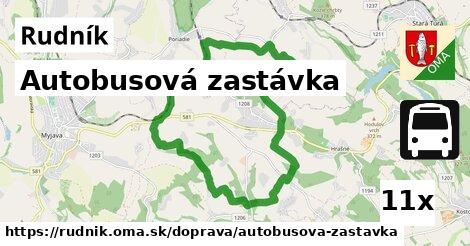 Autobusová zastávka, Rudník