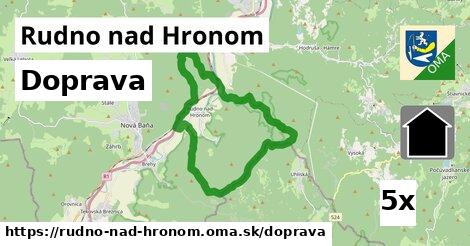 doprava v Rudno nad Hronom