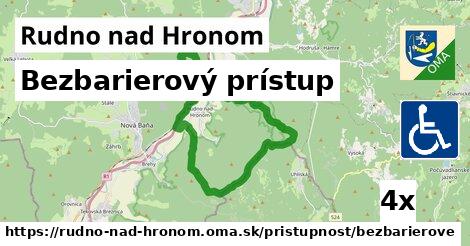 Bezbarierový prístup, Rudno nad Hronom