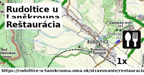 reštaurácia v Rudoltice u Lanškrouna